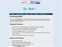 Tablet Screenshot of geoscaling.com